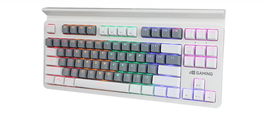 Digital Alliance Keyboard Gaming Meca Fighter Ice TKL SE White Grey