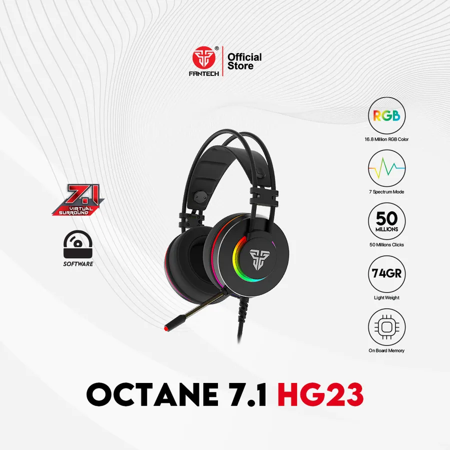 Fantech OCTANE 7.1 HG23 RGB Headset Gaming
