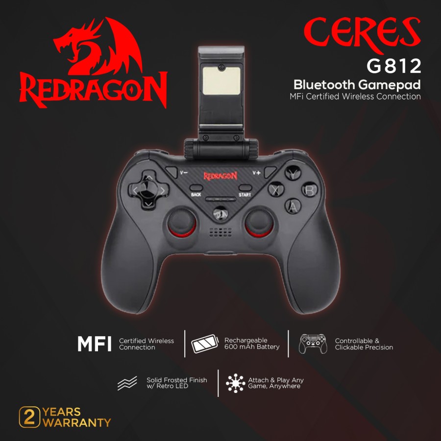 Redragon Bluetooth Gamepad CERES - G812